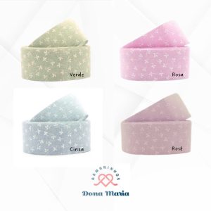 Fita de Linho Floral 22m - Princess