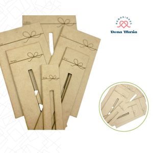 Kit Gabarito para laço Cruzado / Molde MDF