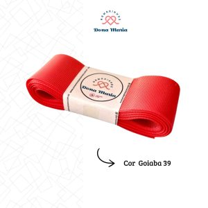 Fita lisa Gorgorão Sanding - Goiaba 39