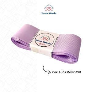 Fita lisa Gorgorão Sanding - Lilás  Médio 278