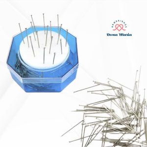 Alfinete em caixa com espuma 200 un.