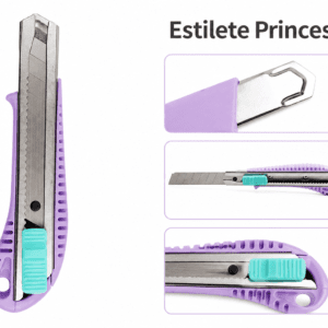 ESTILETE PRINCESS 15.5CM LILAS/VERDE