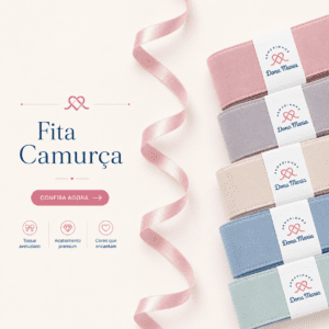 Fita Camurça Elegante 38mm