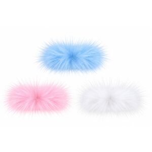 Pompom Bigode para decoração de laços e acessórios artesanais.