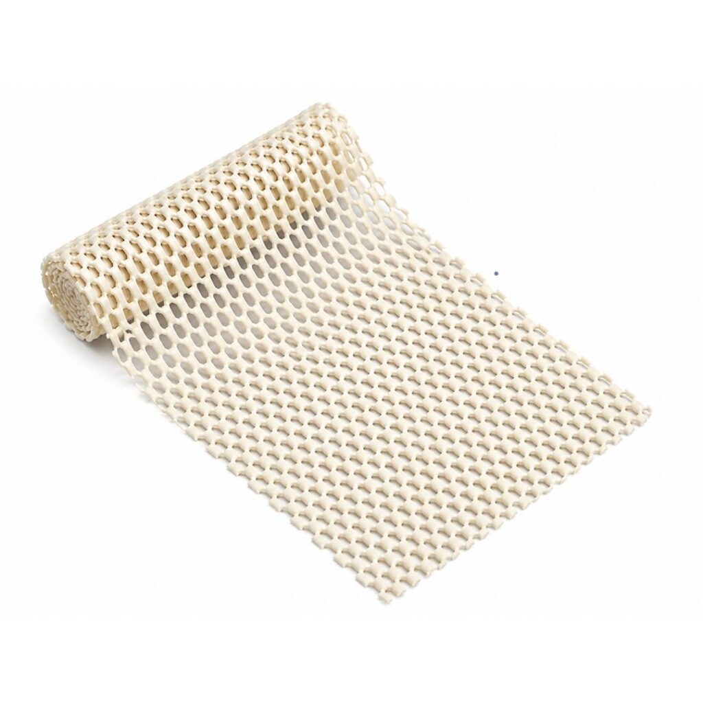 Tapetinho antiderrapante para aplicação interna em bicos de pato 29,5cmx15cm e acessórios de cabelo.