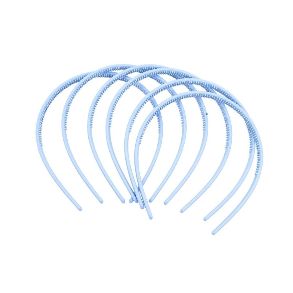 Tiara para confecção de laços e acessórios de cabelo. com 6 unidades
